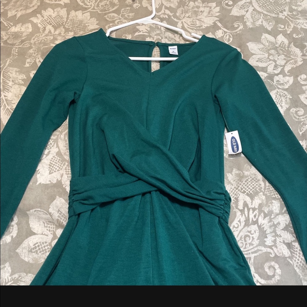 Old Navy green jumpsuit